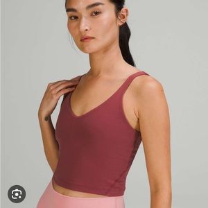 Lululemon Align Tank Mulled Wine